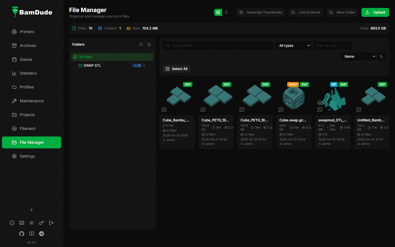 BamDude - File manager